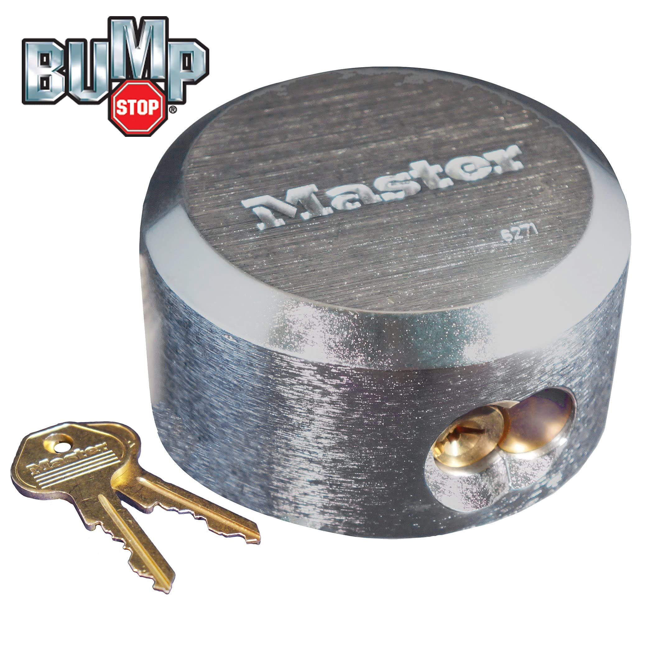 Master Hidden Shackle Lock - #6271N BUMP PROOF TECHNOLOGY, Keyed